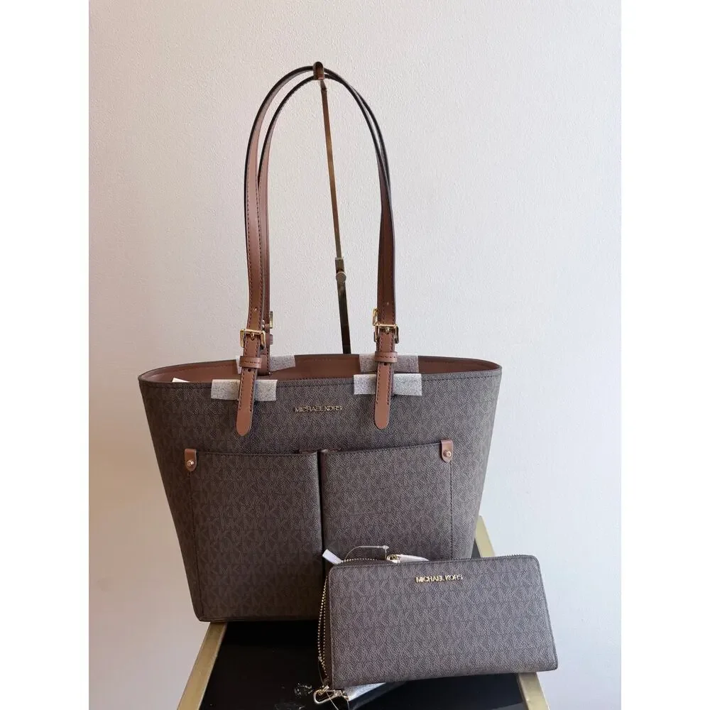 MICHAEL KORS Tote and Wallet Bundle NWT